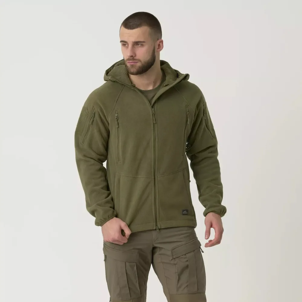 Куртка флисовая PATRIOT Mk 2 Hybrid Helikon, цв. Olive Green